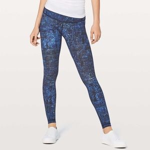 Lululemon Wunder Under Low-Rise Tight *Full-On Luxtreme 25" City Lights Size 4